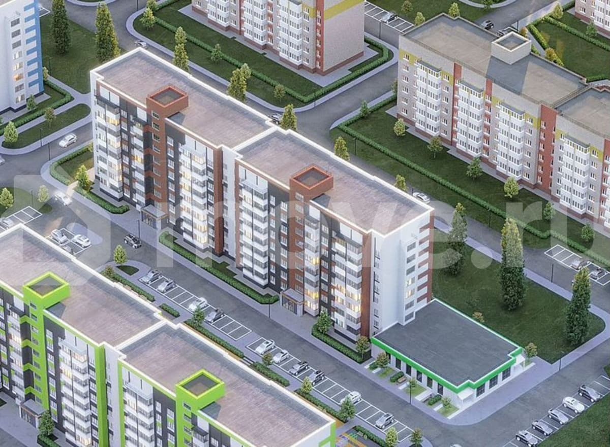 1-комн. квартира, 36.1 м²